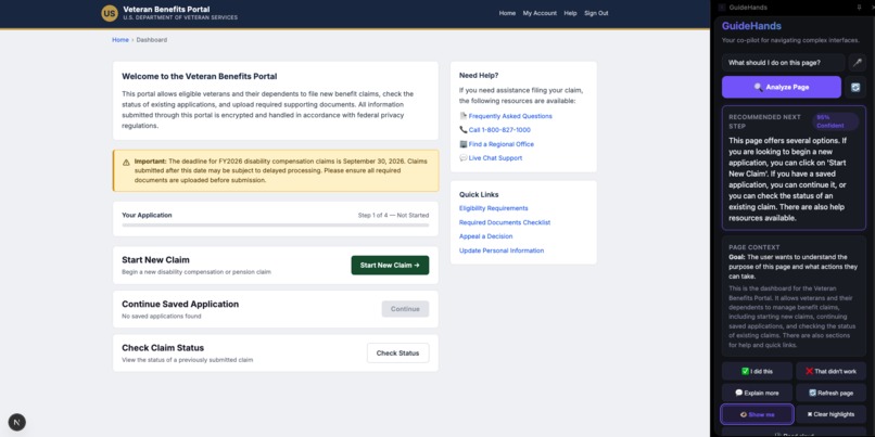 GuideHands – screenshot 3
