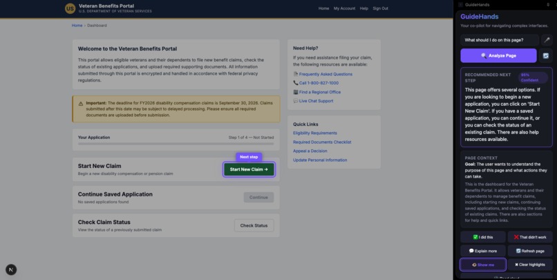 GuideHands – screenshot 4