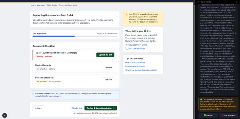 GuideHands – screenshot 5