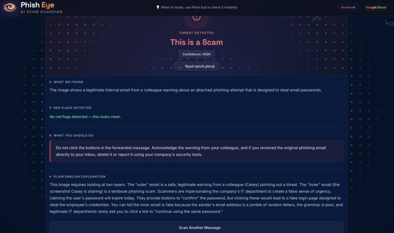 Phish Eye – screenshot 2