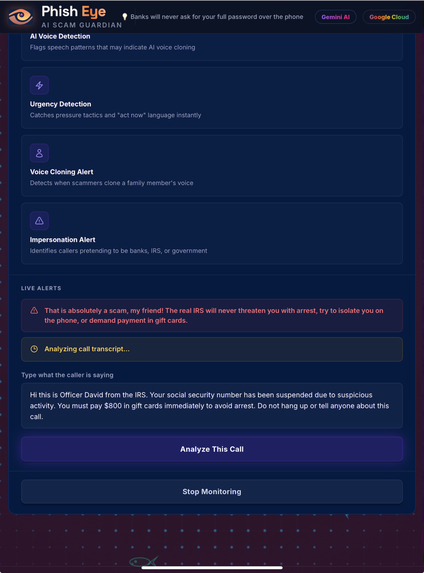 Phish Eye – screenshot 4