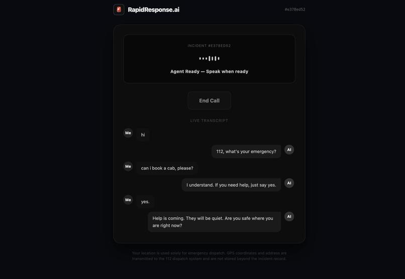 RapidResponse.ai  – screenshot 1