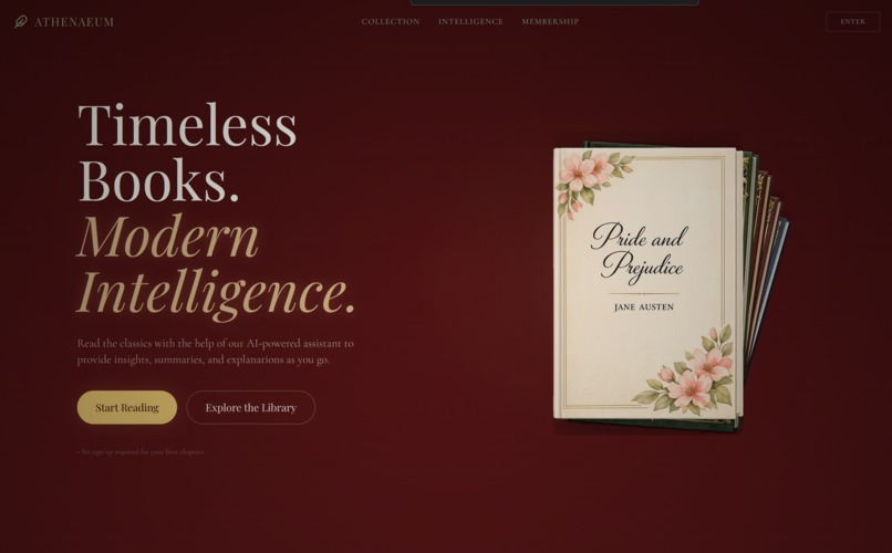 Athenaeum – screenshot 1