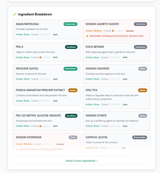 SkinGraph – screenshot 4