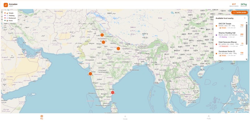 Annadan - India's Food Surplus Network – screenshot 3