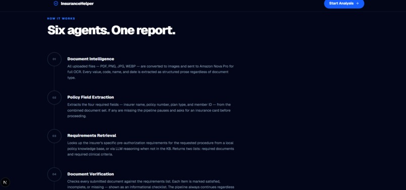 insuranceHelper – screenshot 1