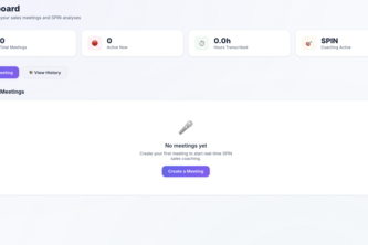 AI Sales Co-Pilot for Live Meetings.