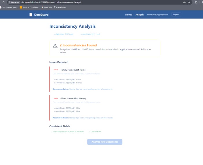 DocsGuard – screenshot 1