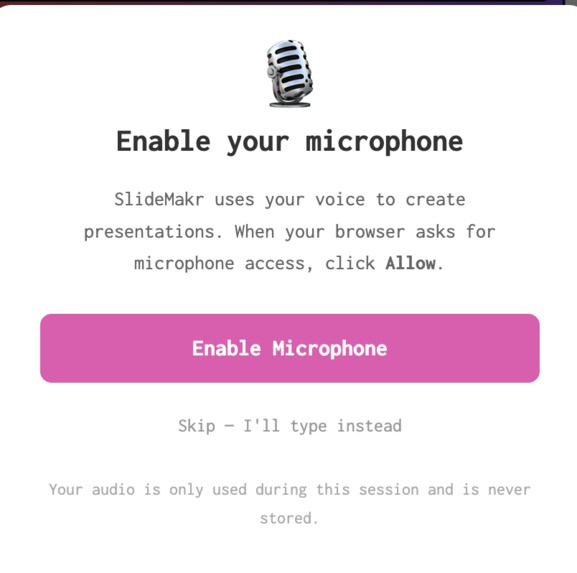 SlideMakr – screenshot 1