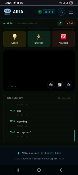 ARIA — Assistive Real-Time Intelligence Agent – screenshot 8