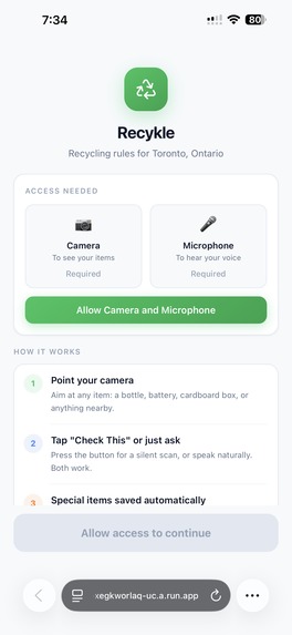 Recykle - AI Recycling Assistant – screenshot 3