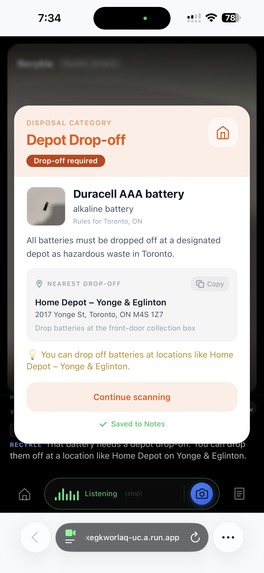 Recykle - AI Recycling Assistant – screenshot 6