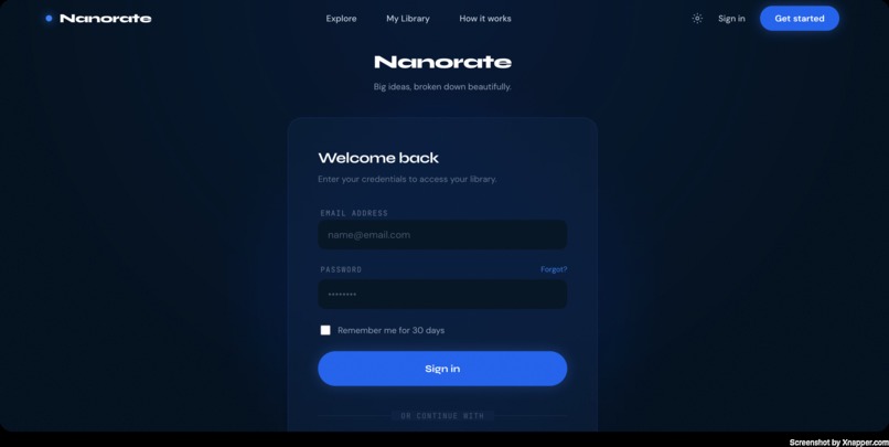 Nanorate – screenshot 3