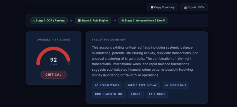 NOVA RISK ANALYST – screenshot 1