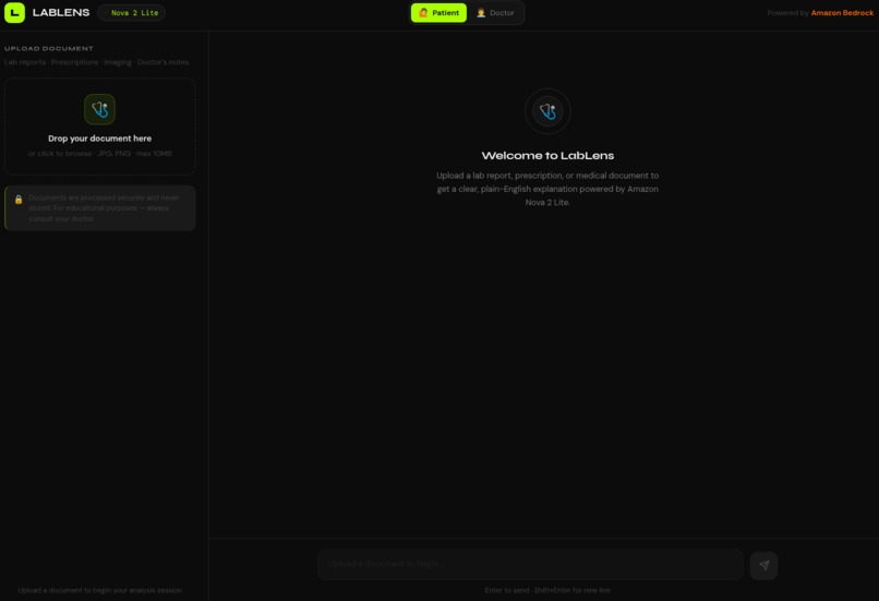 LabLens – screenshot 1