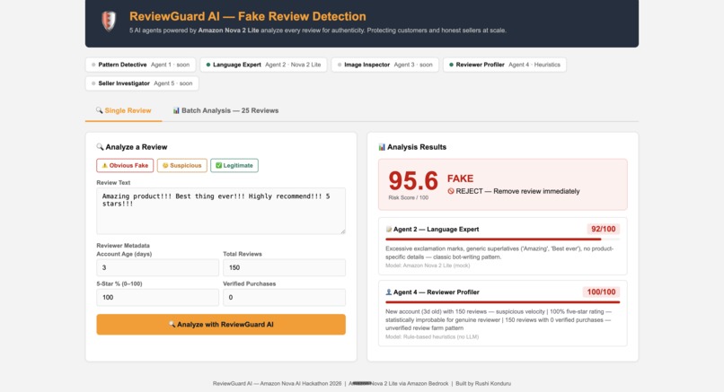 ReviewGuard AI – screenshot 3