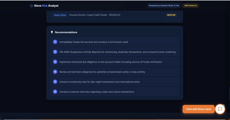 NOVA RISK ANALYST – screenshot 3
