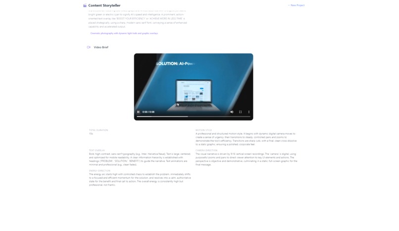 Content Storyteller – screenshot 3