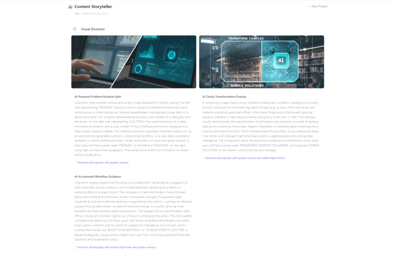 Content Storyteller – screenshot 7