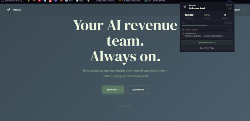 Roaa.AI – screenshot 1