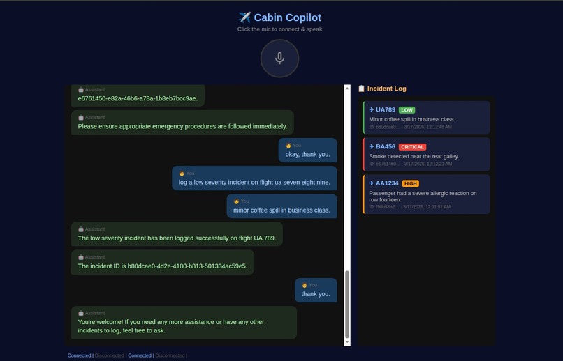 Nova Cabin Copilot – screenshot 1