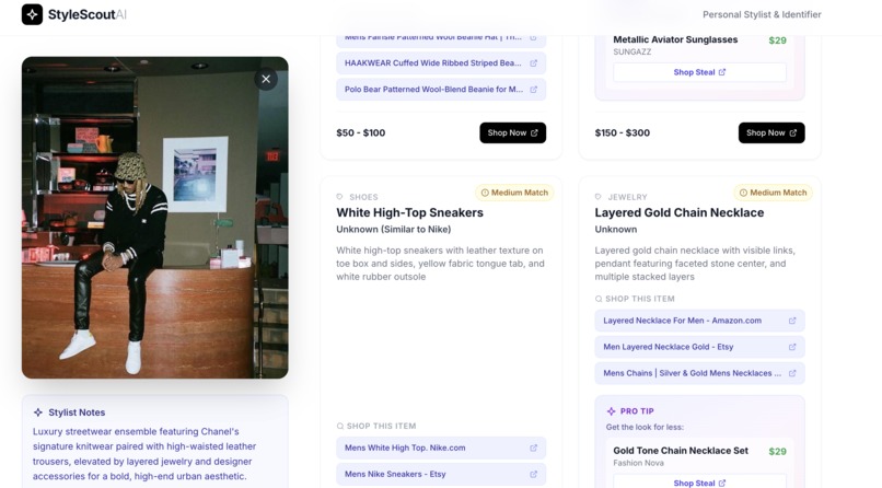 Fit Check, ShopStyle AI – screenshot 2