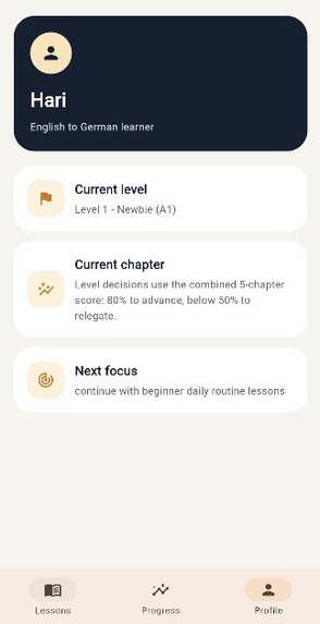 LingoLearn - Adaptive AI Language Tutor with Amazon Nova – screenshot 2