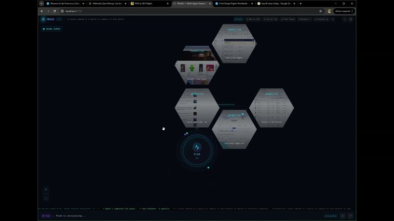 HIVEMIND - Swarm Intelligence for Your Browser – screenshot 1