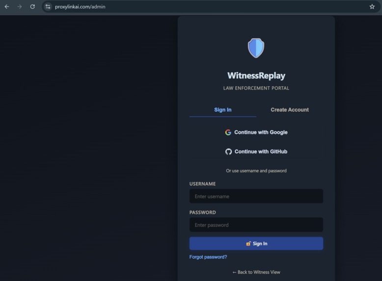 WitnessReplay – screenshot 3