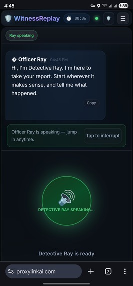 WitnessReplay – screenshot 2