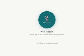 PGx·Guardian - Pharmacogenomics Voice Agent