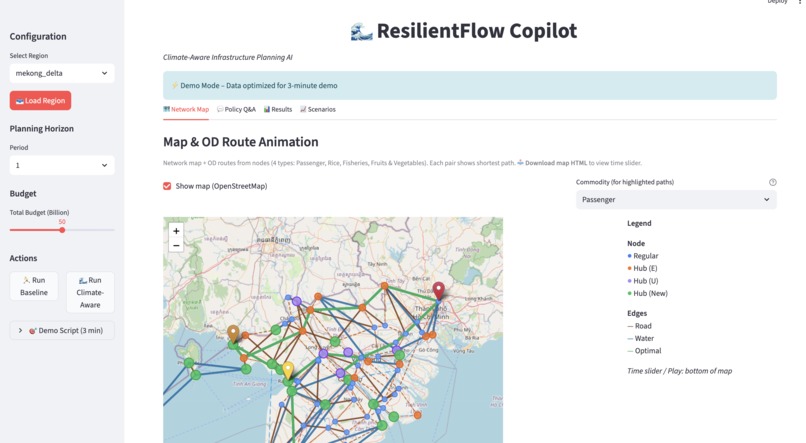 ResilientFlow AI: Climate-Aware Infrastructure Copilot – screenshot 4