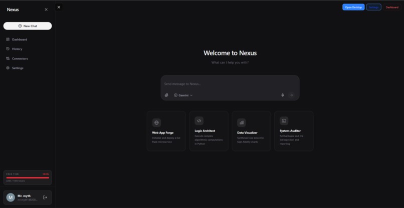 NEXUS AI Agent - Desktop agent   – screenshot 2
