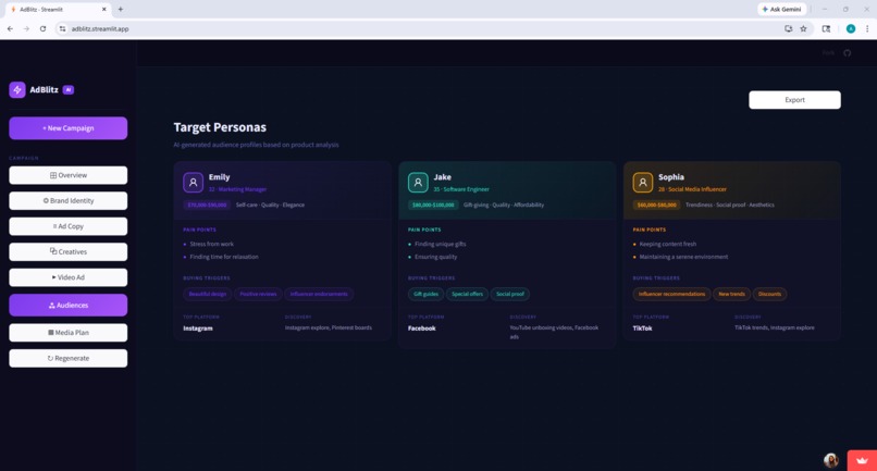 AdBlitz -  AI That Markets For You – screenshot 8