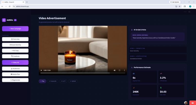 AdBlitz -  AI That Markets For You – screenshot 9