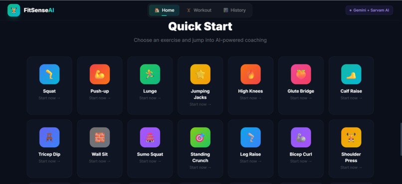 FitSenseAI – screenshot 3