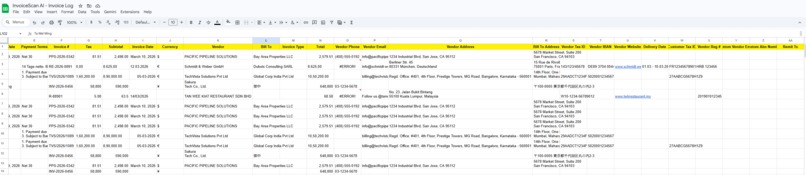 invoicescan-ai – screenshot 1