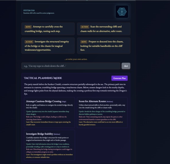 Dungeons & Dragons Adventure — Gemini Live Agent  – screenshot 5