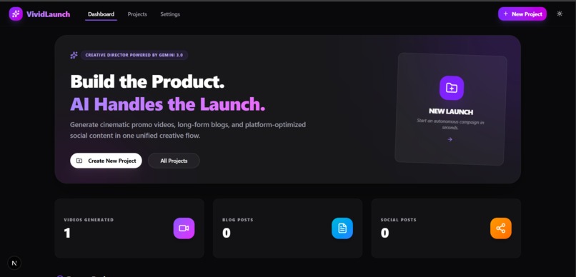 VividLaunch – screenshot 3