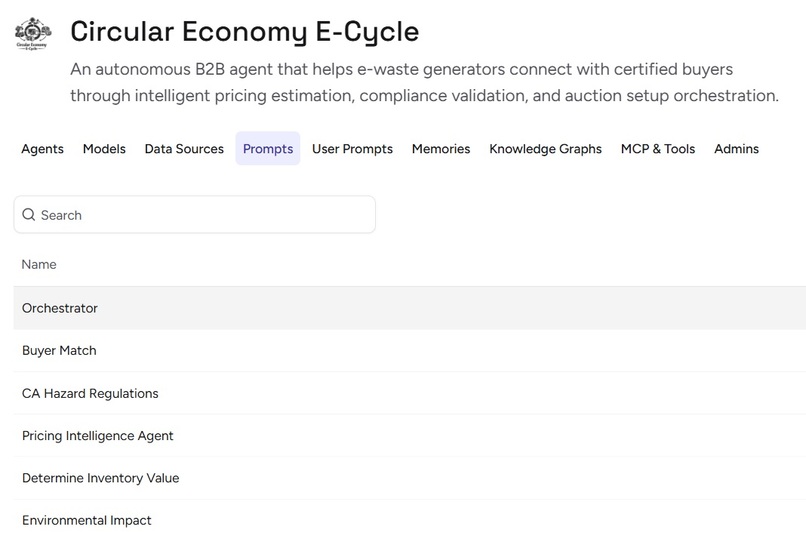 Circular Economy E-Cycle – screenshot 3