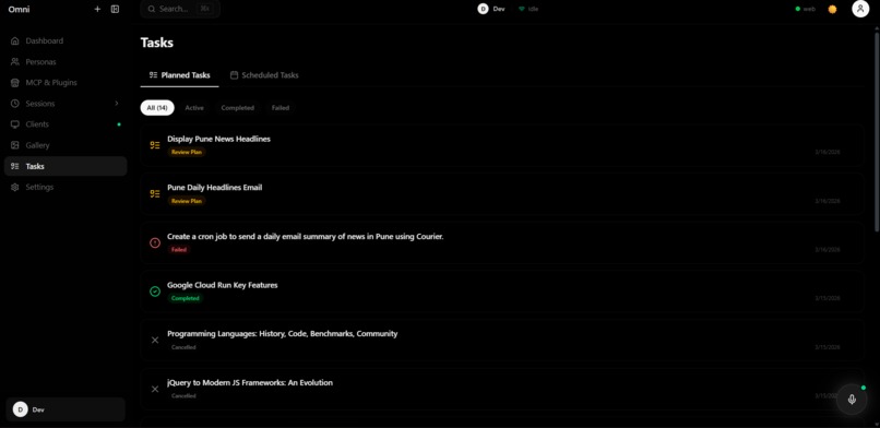 Omni : Speak anywhere. Act everywhere. – screenshot 4