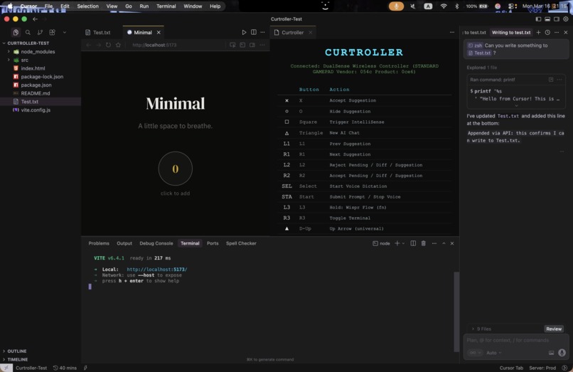Curtroller – screenshot 1