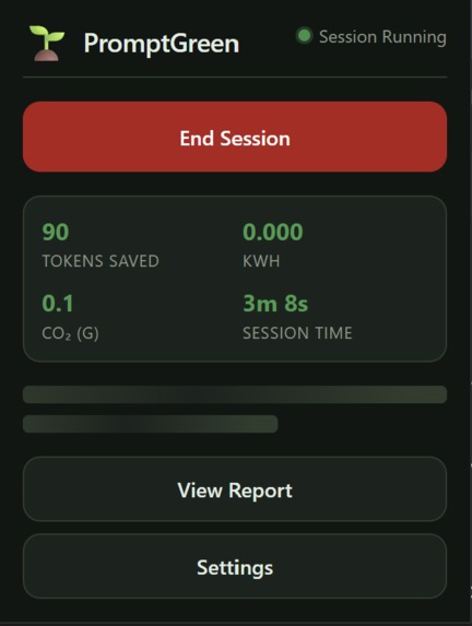 PromptGreen – screenshot 1