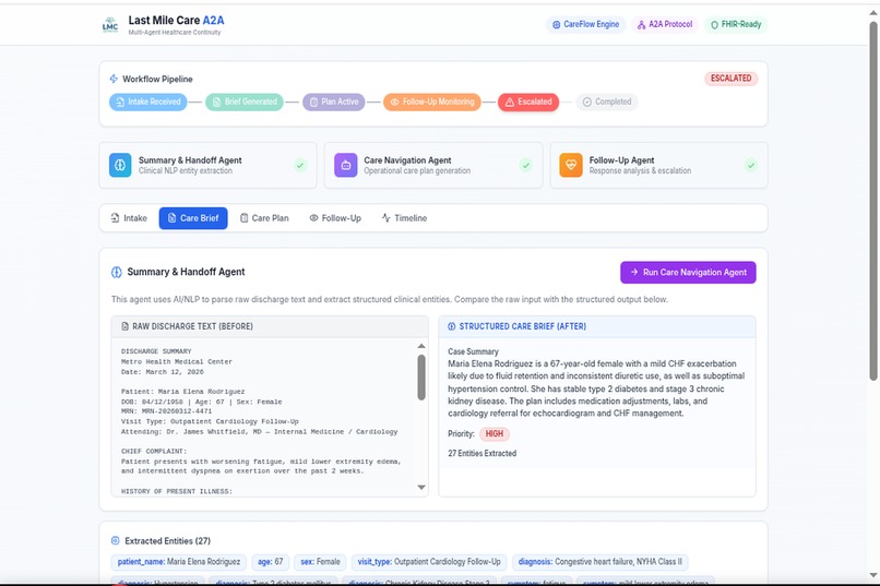 Last Mile Care A2A (LMC) – screenshot 2