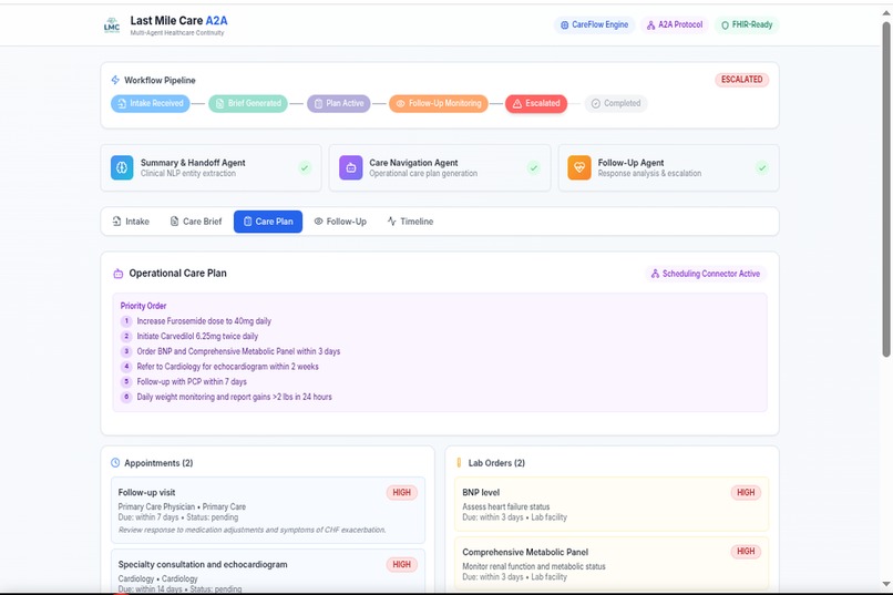Last Mile Care A2A (LMC) – screenshot 3