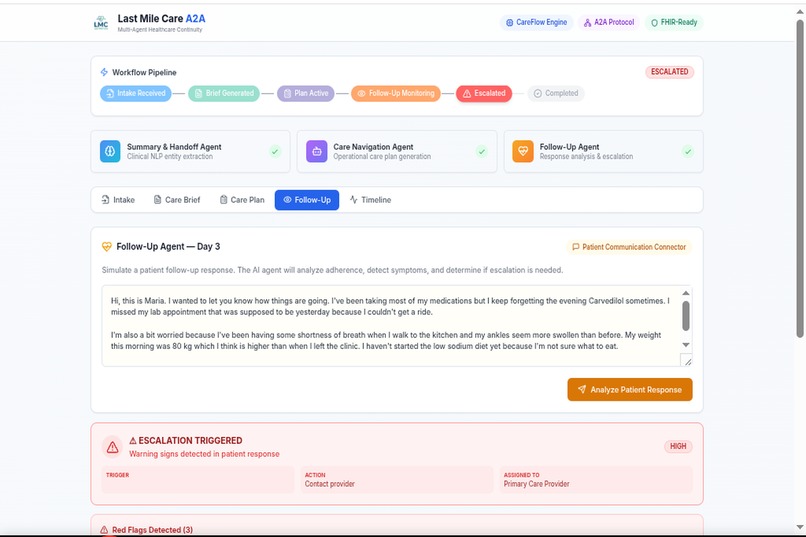 Last Mile Care A2A (LMC) – screenshot 4