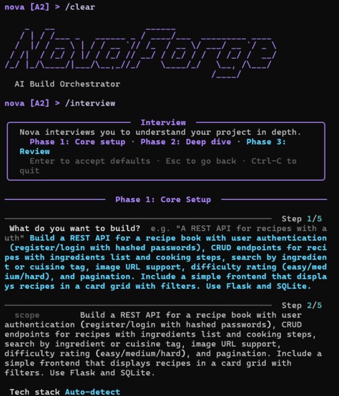 Nova Forge - Agentic System – screenshot 4