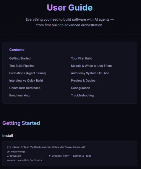 Nova Forge - Agentic System – screenshot 9