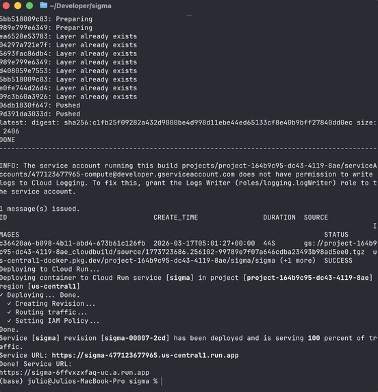 Sigma – screenshot 2