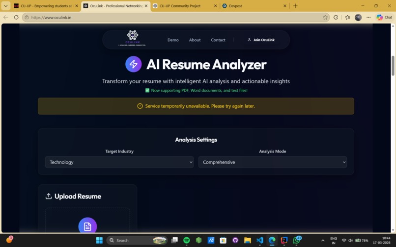 cu-up-community – screenshot 3